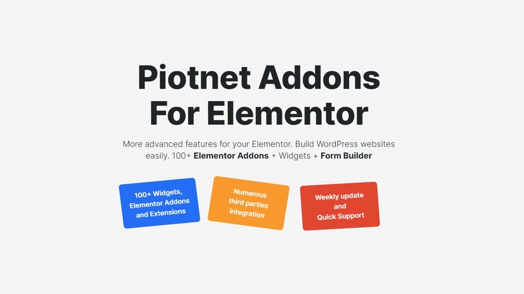 Piotnet-Addons-Pro