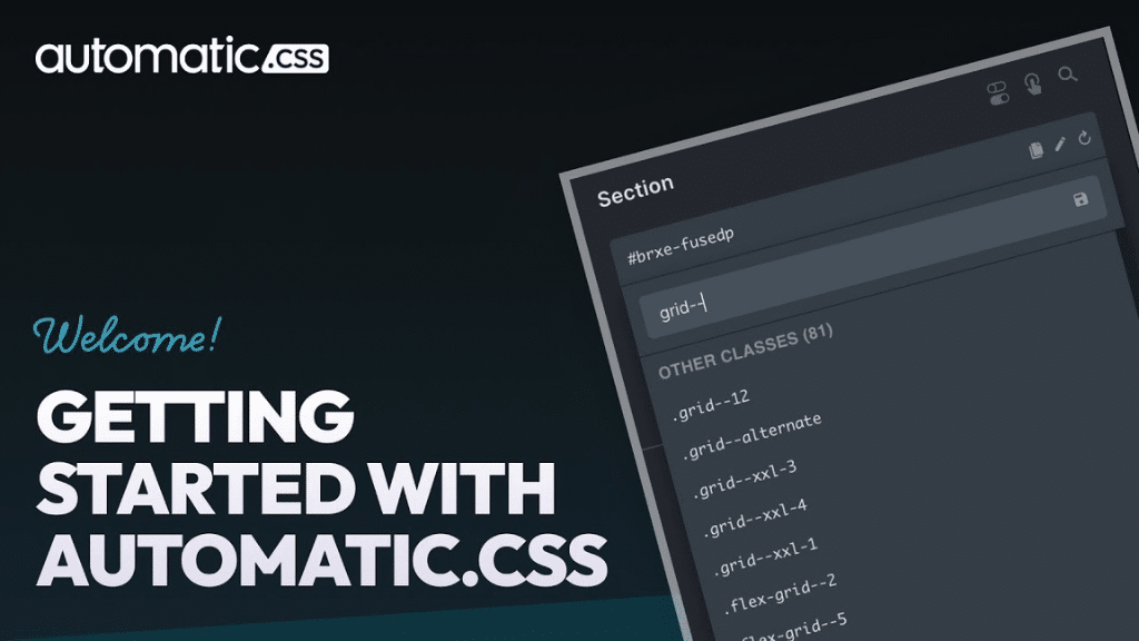 Automatic CSS - ACSS 1